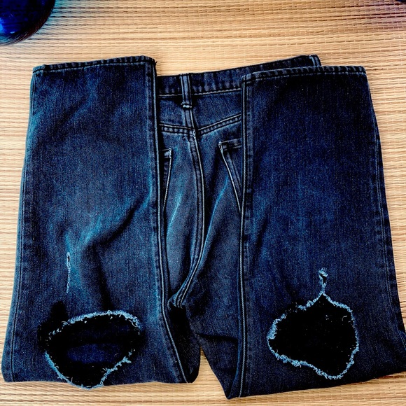 Lot of 2 wide leg jeans Old Navy / LOFT jeans - Picture 3 of 11